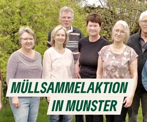 Müllsammelaktion in Munster