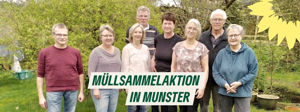 Müllsammelaktion in Munster